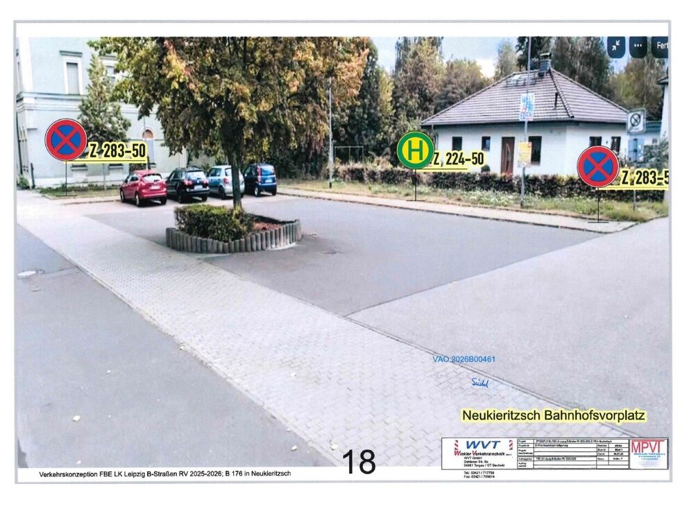 Standort Ersatzhaltestelle