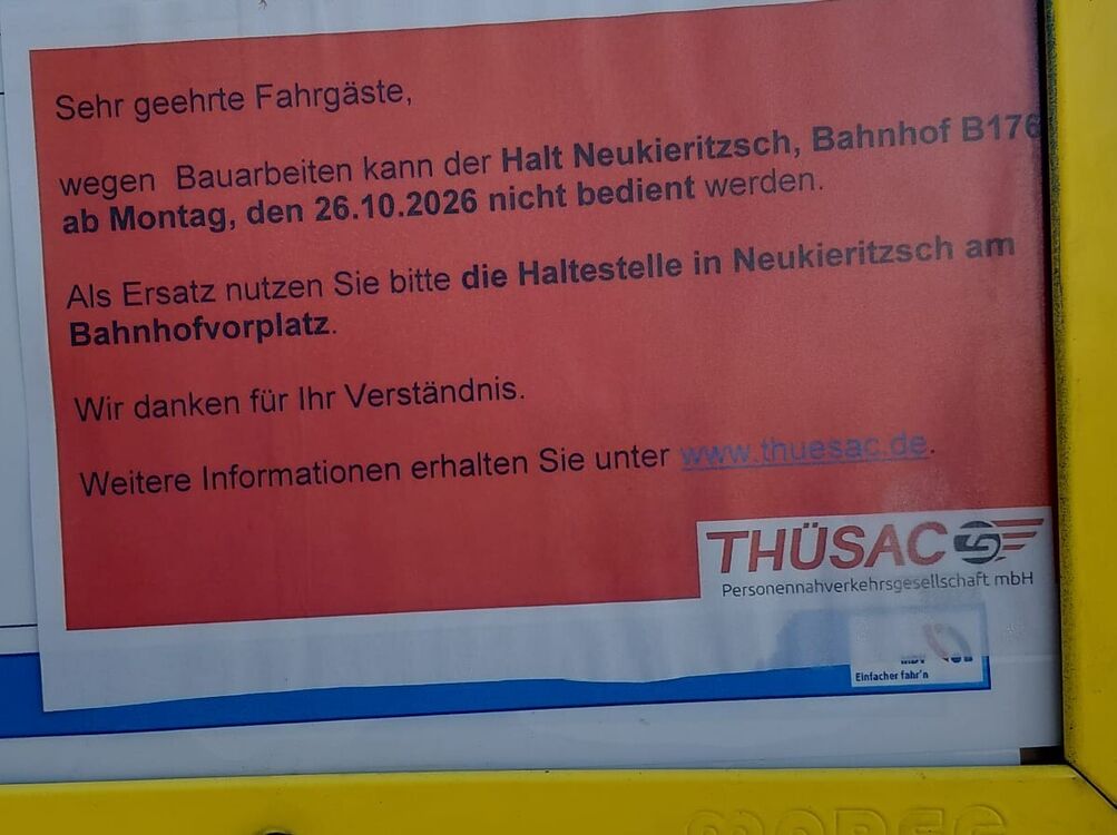 Information der TH&Uuml;SAC